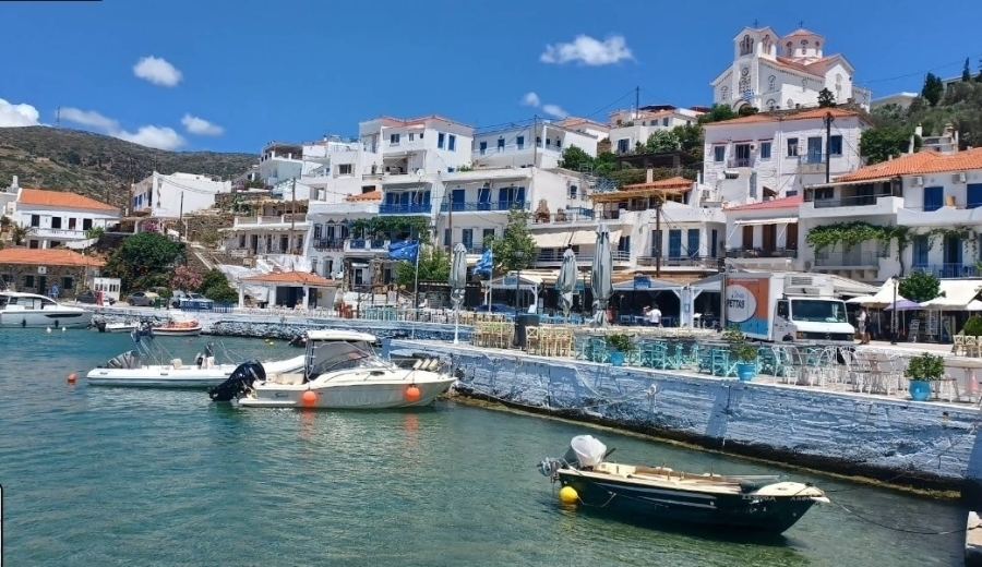 (Προς Πώληση) Αξιοποιήσιμη Γη Οικόπεδο || Κυκλάδες/Άνδρος - 389 τ.μ, 128.000€ 